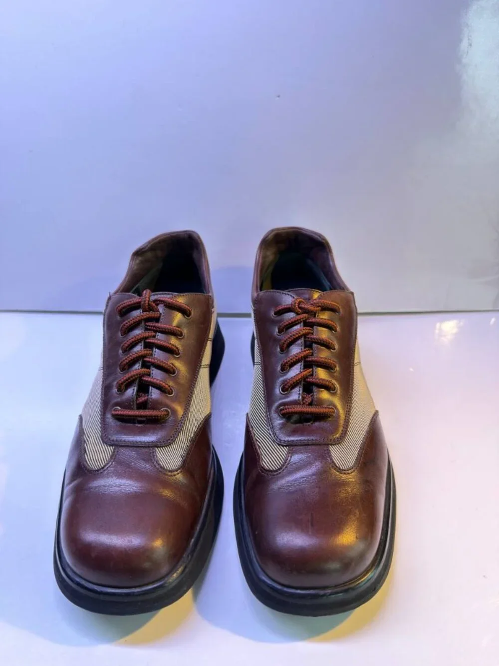 Salvatore Ferragamo Sport Vintage Sneakers – Men’s US 9.5  – Made in Italy - Picture 5 of 15